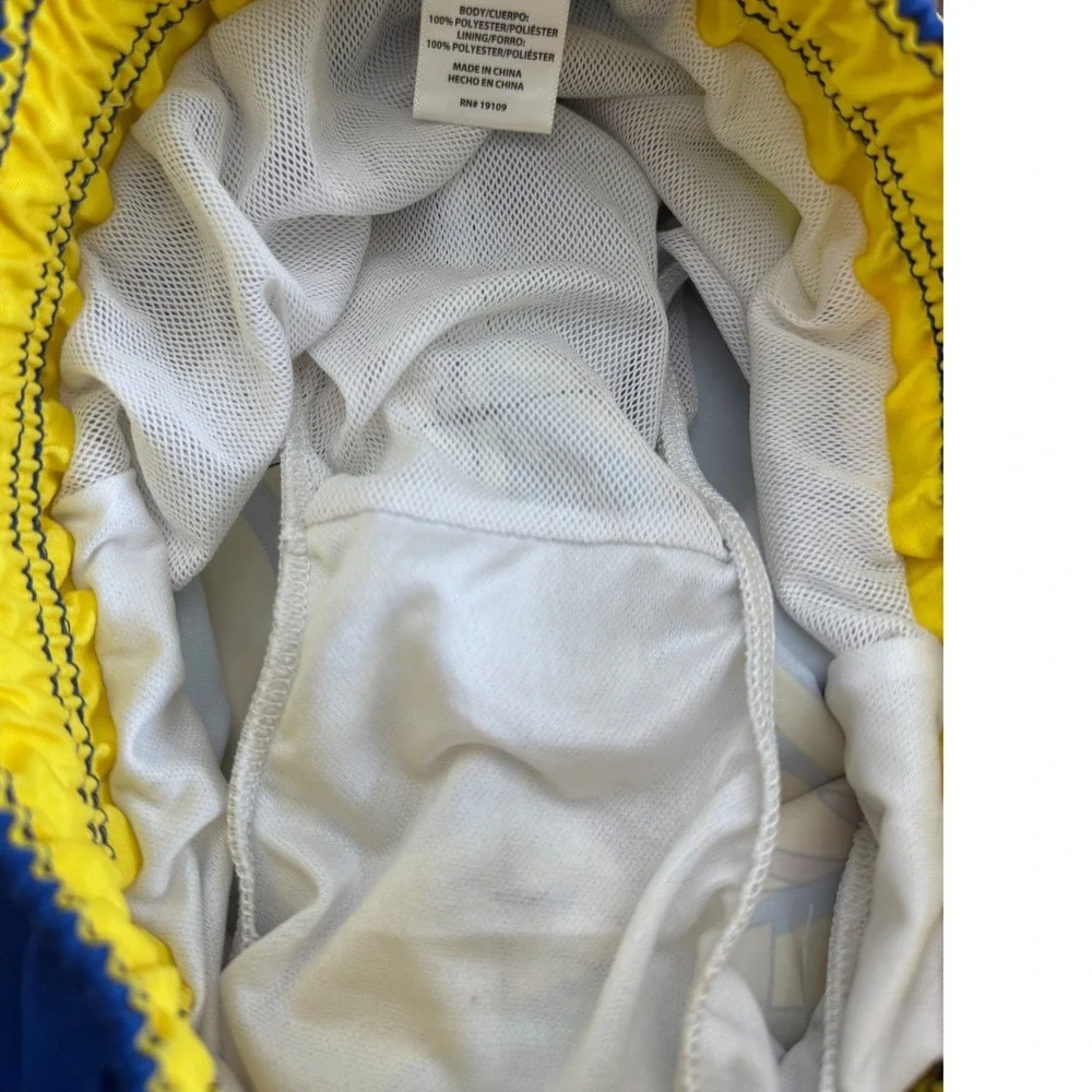 Pokemon Pikachu Boys Sz 8 Swim Trunks Bu/Yw Board‎ Shorts Mesh Lined